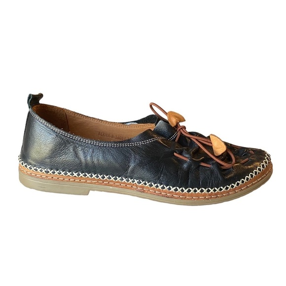 Spring Step Women's Berna Genuine Leather Slip On Soft Flat Loafers, Size 42 - Picture 11 of 12